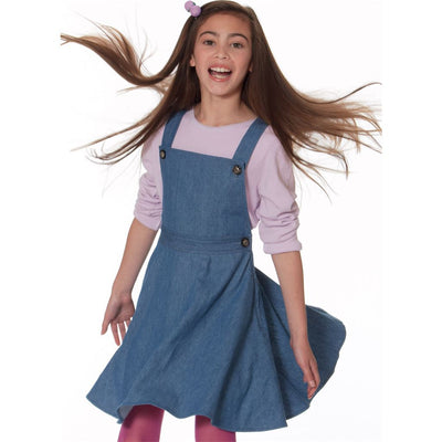 McCall's Pattern M7459 Childrens Girls Jumpers and Overalls 7459 Image 4 From Patternsandplains.com.jpg