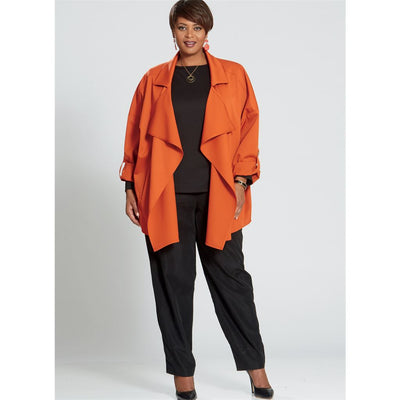 McCall's Pattern M7635 Misses Womens Top Dress Pants and Jacket 7635 Image 2 From Patternsandplains.com.jpg
