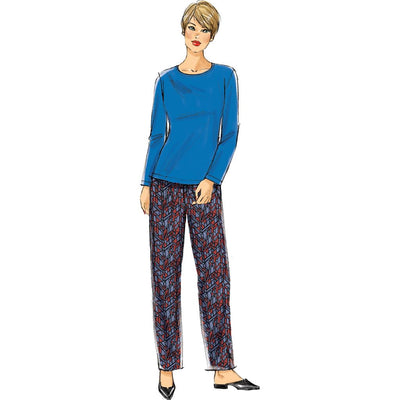 McCall's Pattern M7635 Misses Womens Top Dress Pants and Jacket 7635 Image 5 From Patternsandplains.com.jpg