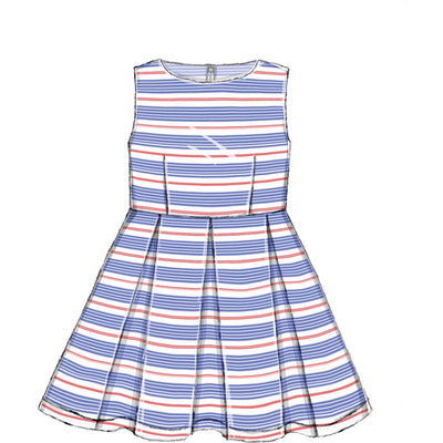 McCall's Pattern M7707 Children Girls Dresses and 18 Doll Dress 7707 Image 5 From Patternsandplains.com.jpg