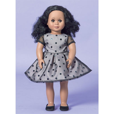 McCall's Pattern M7707 Children Girls Dresses and 18 Doll Dress 7707 Image 8 From Patternsandplains.com.jpg