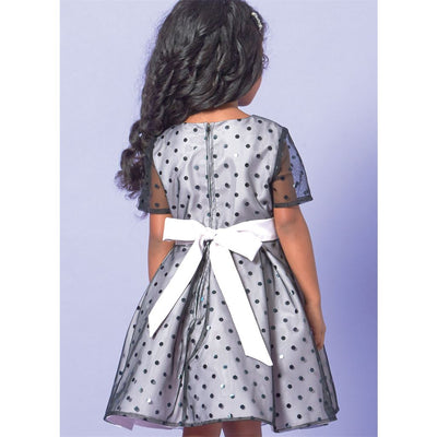 McCall's Pattern M7707 Children Girls Dresses and 18 Doll Dress 7707 Image 9 From Patternsandplains.com.jpg
