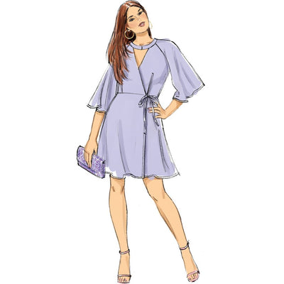McCall's Pattern M7743 Misses Womens Dresses 7743 Image 3 From Patternsandplains.com.jpg