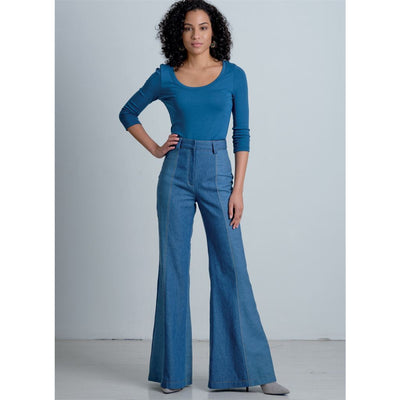 McCall's Pattern M8007 Misses Pants 8007 Image 2 From Patternsandplains.com