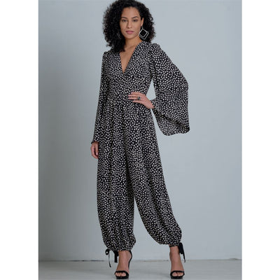 McCall's Pattern M8009 Misses Romper and Jumpsuits 8009 Image 2 From Patternsandplains.com