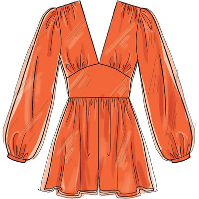 McCall's Pattern M8009 Misses Romper and Jumpsuits 8009 Image 3 From Patternsandplains.com