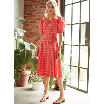 McCall's Pattern M8036 #SashaMcCalls Misses Dresses and Sash 8036 Image 2 From Patternsandplains.com