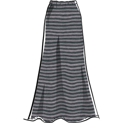 McCall's Pattern M8055 #TillieMcCalls Misses Straight or A line Skirts In 7 Lengths 8055 Image 3 From Patternsandplains.com
