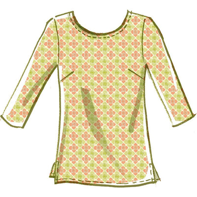 McCall's Pattern M8059 #RubyMcCalls Misses Womens Pullover Tops and Tunics 8059 Image 4 From Patternsandplains.com