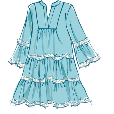 McCall's Pattern M8090 #MarinaMcCalls Misses Dresses and Belt 8090 Image 3 From Patternsandplains.com