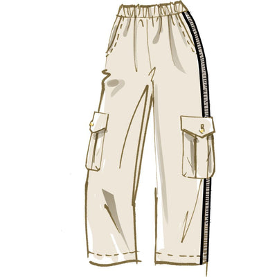 McCall's Pattern M8099 #LinaMcCalls Misses Shorts and Pants 8099 Image 4 From Patternsandplains.com
