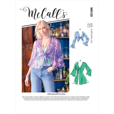 McCall's Pattern M8120 #BluebellMcCalls Misses Jackets 8120 Image 1 From Patternsandplains.com