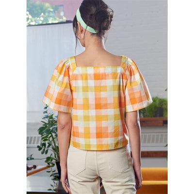 McCall's Pattern M8202 Misses Tops 8202 Image 6 From Patternsandplains.com