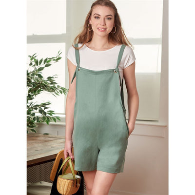 McCall's Pattern M8204 Misses Overalls 8204 Image 2 From Patternsandplains.com