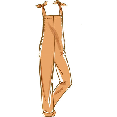 McCall's Pattern M8204 Misses Overalls 8204 Image 3 From Patternsandplains.com