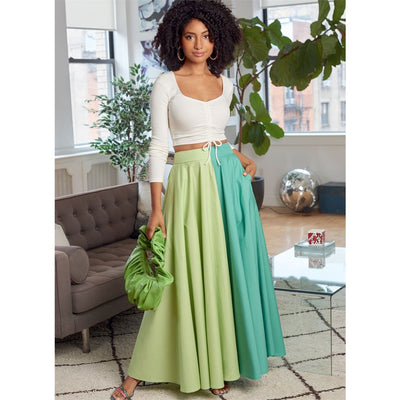 McCall's Pattern M8205 Misses Skirts 8205 Image 2 From Patternsandplains.com