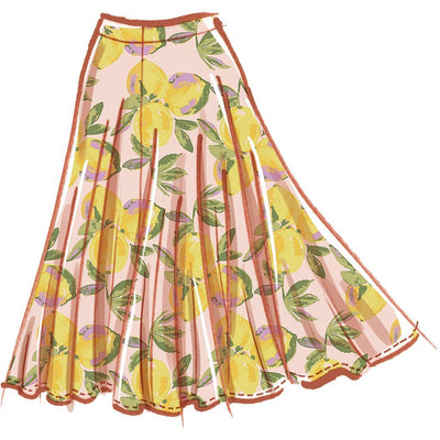 McCall's Pattern M8205 Misses Skirts 8205 Image 4 From Patternsandplains.com