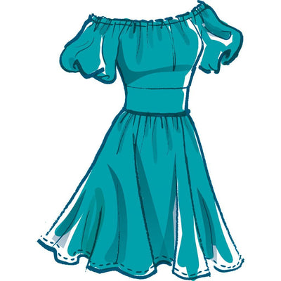 McCall's Pattern M8211 Misses and Womens Dresses 8211 Image 4 From Patternsandplains.com