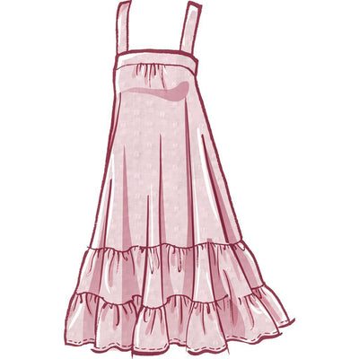 McCall's Pattern M8213 Misses Dresses 8213 Image 4 From Patternsandplains.com