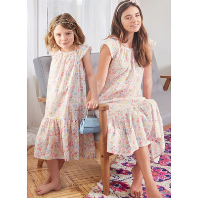 McCall's Pattern M8216 Misses and Childrens Dresses 8216 Image 2 From Patternsandplains.com
