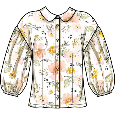 Simplicity Sewing Pattern S9646 Misses Button Down Top 9646 Image 4 From Patternsandplains.com