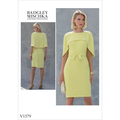 Vogue Pattern V1579 Misses Misses Petite Dress 1579 Image 1 From Patternsandplains.com