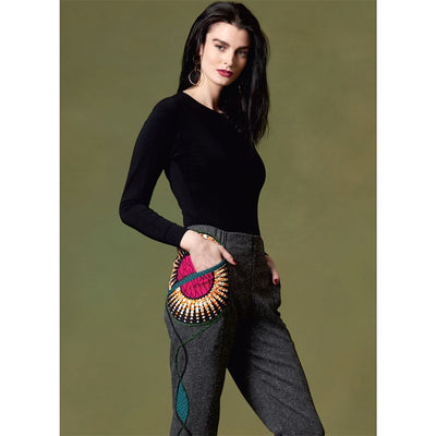 Vogue Pattern V1641 Misses Pants 1641 Image 4 From Patternsandplains.com