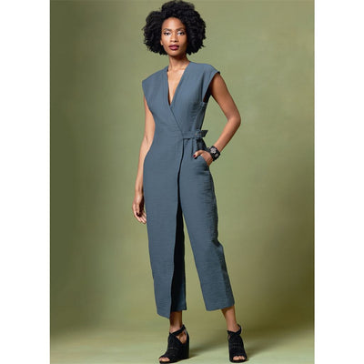 Vogue Pattern V1645 Misses Jumpsuit 1645 Image 2 From Patternsandplains.com