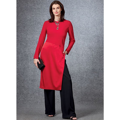 Vogue Pattern V1686 Misses Tunic and Pants 1686 Image 2 From Patternsandplains.com