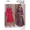 Vogue Pattern V1990 Misses Coats 1990 Image 1 From Patternsandplains.com