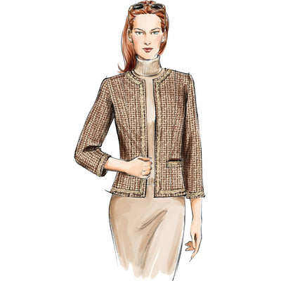 Vogue Pattern V7975 Misses Misses Petite Jacket 7975 Image 2 From Patternsandplains.com.jpg