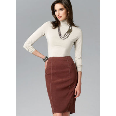 Vogue Pattern V8750 Misses Skirt 8750 Image 4 From Patternsandplains.com.jpg