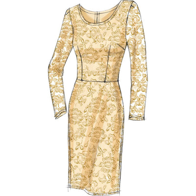 Vogue Pattern V8766 Misses Misses Petite Dress 8766 Image 11 From Patternsandplains.com.jpg