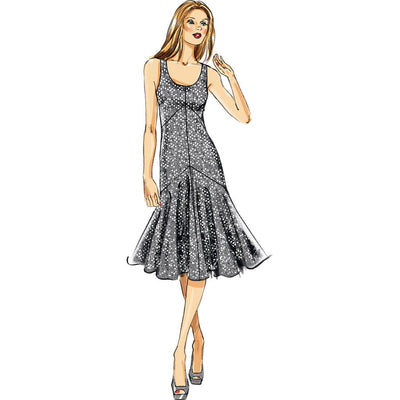 Vogue Pattern V8814 Misses Dress 8814 Image 7 From Patternsandplains.com.jpg