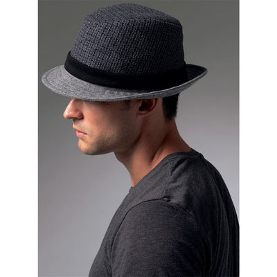 Vogue Pattern V8869 Mens Hats 8869 Image 3 From Patternsandplains.com.jpg