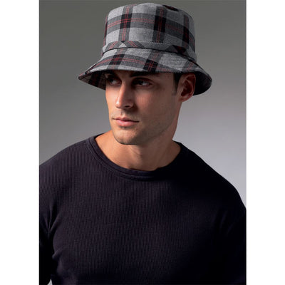 Vogue Pattern V8869 Mens Hats 8869 Image 9 From Patternsandplains.com.jpg