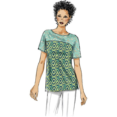 Vogue Pattern V8877 Misses Top 8877 Image 7 From Patternsandplains.com.jpg
