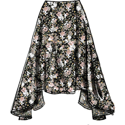 Vogue Pattern V8956 Misses Skirt 8956 Image 9 From Patternsandplains.com.jpg