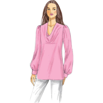 Vogue Pattern V9006 Misses Top 9006 Image 4 From Patternsandplains.com.jpg
