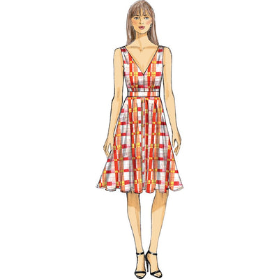 Vogue Pattern V9053 Misses Dress 9053 Image 3 From Patternsandplains.com.jpg