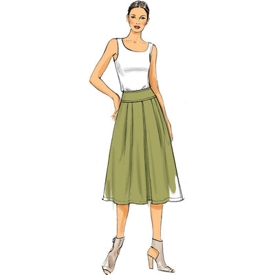 Vogue Pattern V9090 Misses Skirt 9090 Image 3 From Patternsandplains.com.jpg