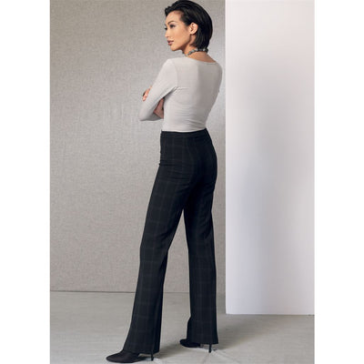 Vogue Pattern V9181 Misses Custom Fit Bootcut Pants 9181 Image 7 From Patternsandplains.com.jpg