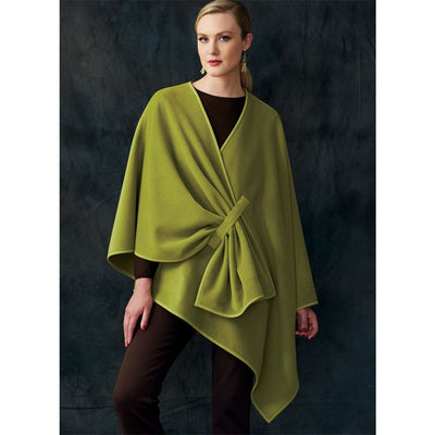 Vogue Pattern V9291 Misses Wraps Shrug and Scarf 9291 Image 2 From Patternsandplains.com.jpg