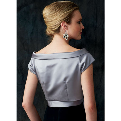 Vogue Pattern V9291 Misses Wraps Shrug and Scarf 9291 Image 7 From Patternsandplains.com.jpg