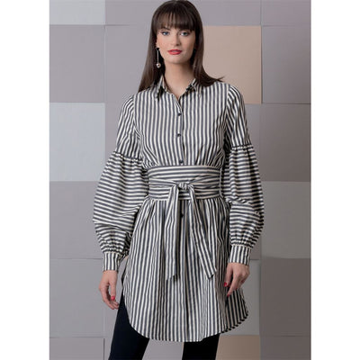 Vogue Pattern V9299 Misses Top and Belt 9299 Image 2 From Patternsandplains.com.jpg