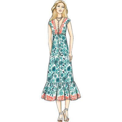 Vogue Pattern V9311 Misses Dress 9311 Image 5 From Patternsandplains.com.jpg