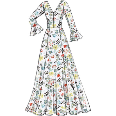 Vogue Pattern V9328 Misses Dress 9328 Image 4 From Patternsandplains.com