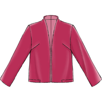 Vogue Pattern V9338 Misses Jacket 9338 Image 7 From Patternsandplains.com