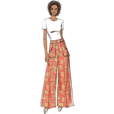 Vogue Pattern V9361 Misses Misses Petite Pants 9361 Image 4 From Patternsandplains.com