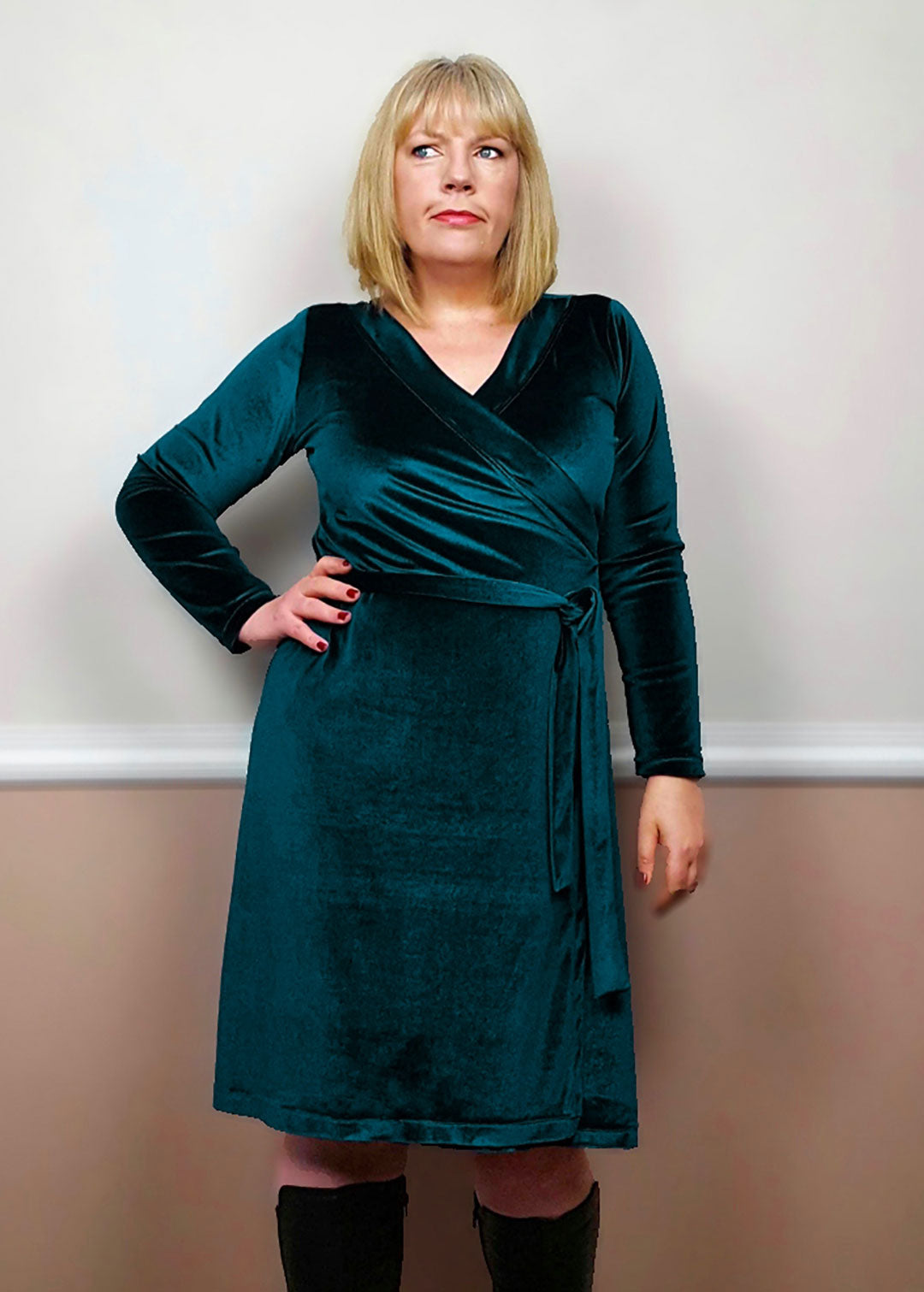 Carlotta Party Dress by SewSarahSmith